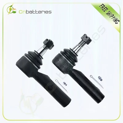 New Front Outer Tie Rod End Links For 2006-2010 Jeep Commander Suspension Kit x2 - Image 1 of 4