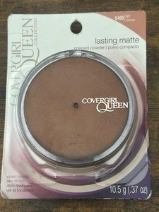 COVERGIRL Queen Collection Matte Pressed Powder Q400 Light - Rare VHTF - Picture 1 of 3