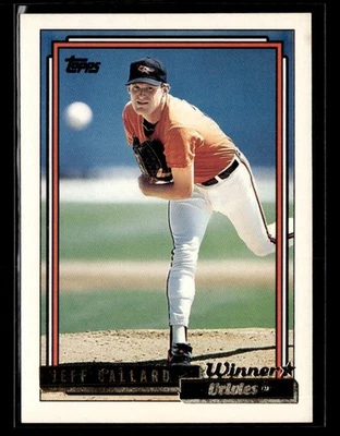 1992 Topps Jeff Ballard #104 Gold Winners - Image 1 of 2