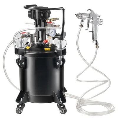 Tanque a presión de pintura en aerosol 10 L/2,5 gal agitación completamente automática 70 psi Foto 1 de 4
