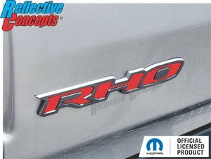 RHO Tailgate Emblem Inlay Decal Sticker (Fits: 2025-2026 Ram 1500 RHO) - Picture 1 of 72