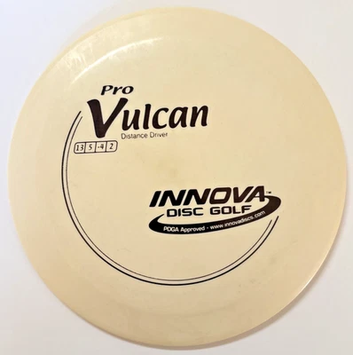Innova Pro Vulcan Penned Old Run 173g Scaled White Distance Driver Used - Image 1 of 3