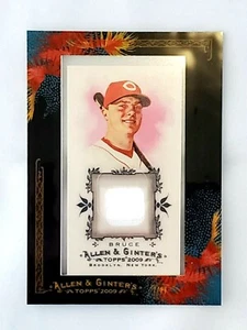 2009 Topps Allen and Ginter Relics #JB Jay Bruce Jsy - Bild 1 von 6