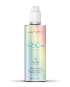 Wicked Sensual Care Aqua Special Edition Water Based Lubricant 4 Oz - Picture 1 of 2