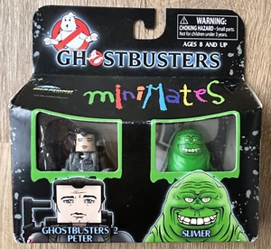 GHOSTBUSTERS 2 PETER Venkman & SLIMER MiniMates Mini Figures 2010 Diamond Select - Picture 1 of 3
