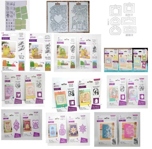 Bulk Lot Crafter's Companion Craft Dies, Stamps, New Sets, 24 Sets, Cardmaking - Picture 1 of 12