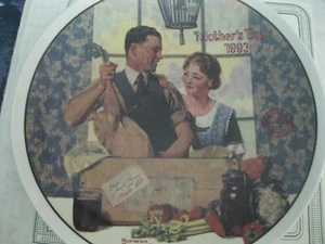 Collectible Norman Rockwell plate 11304A "A Special Delivery" with box & COA - Bild 1 von 3