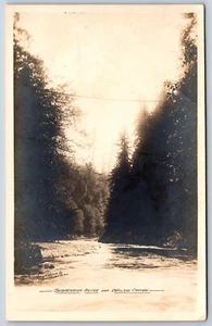 Postcard RPPC, Suspension Bridge Capilano Canyon Vancouver B. C. Canada Unposted - Picture 1 of 2
