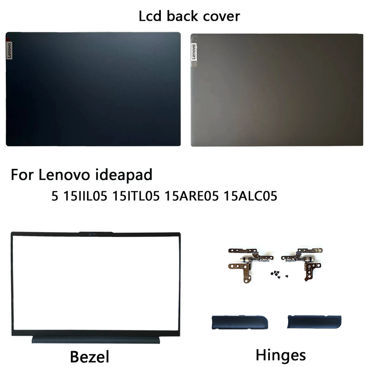 Cubierta Trasera LCD Para Lenovo IdeaPad, Cubierta Frontal De Plata Para U41 70 S41 70 500s