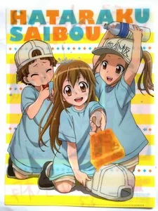 Hataraku Saibou Thrombozyten Datei Ordner Animedia 2018 NEU Japan - Bild 1 von 2
