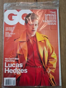 GQ Magazine -  March 2019 - The Spring Fashion Issue - Lucas Hedges - Picture 1 of 2
