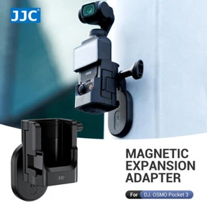 Magnetic Expansion Adapter for DJI Osmo Pocket 3 Mount Desktop Stand w/Cold Shoe - Picture 1 of 18