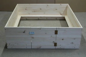 Wurfbox Welpenbox Wurfkiste Schlafplatz Hunde 80 x 80 x 40cm NEU - Bild 1 von 6