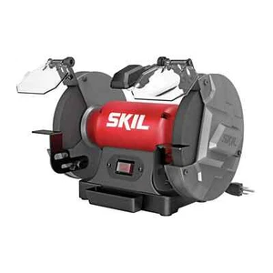 SKIL BI9502-00 3.0 Amp 8'' Benchtop Grinder with LED Light - Picture 1 of 8