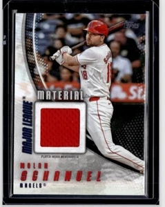 2025 Topps Serie 1 - Material de Grandes Ligas Nolan Schanuel #MLM-NS (MEM) - Imagen 1 de 2