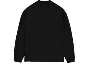 Size M - Fear of God Essentials L/S T-shirt Jet Black 125BT232010F - Picture 1 of 1