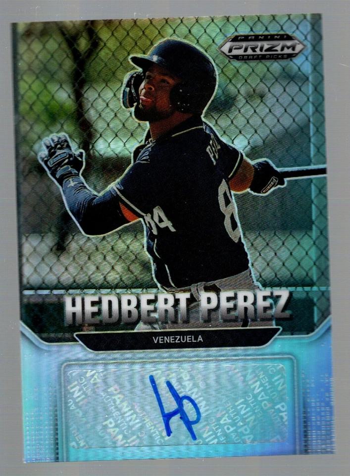 2022 Panini Prizm Draft Picks Autographs #AU-HP Hedbert Perez - Image 1 of 1