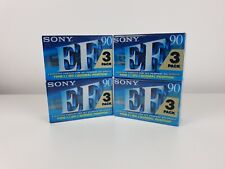 Sony EF Super 90 Blank Cassette Tape X2 REDUCED