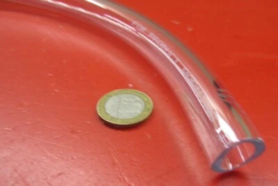 PVC Tubing, Clear, 3/4" OD x 1/2" ID x 1/8" Wall x 25 Foot Coil - Image 1 of 4