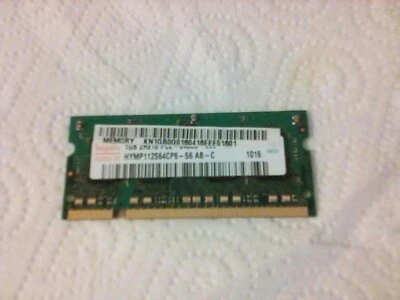 Hynix memoria RAM DDR2 1GB PC2 204pin notebook - Immagine 1 di 3