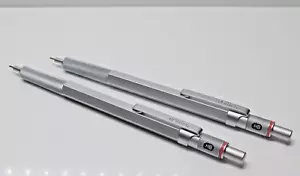 2 Stück Rotring 600 silberfarben Bleistifte 0,7 new old stock aus 90er Jahren - Bild 1 von 3