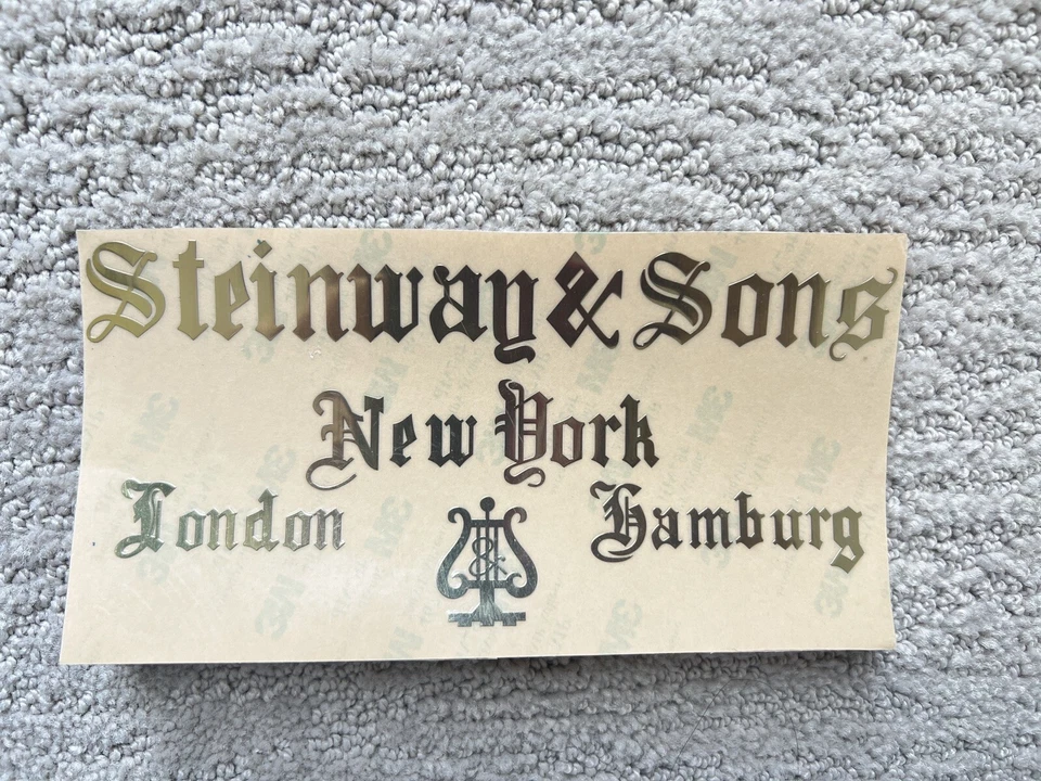 Steinway Grand Piano Decal Pack Of 2 - Image 1 of 1