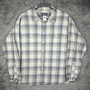 Patagonia Buckshot Hemd Herren Large kariert Bio leicht L - Bild 1 von 6