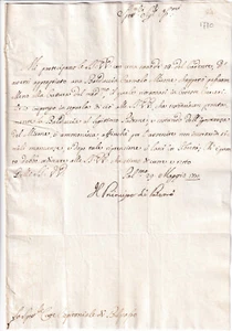 JJ727-NOBILTA' SICILIANA-GIOVANNI LUIGI MONCADA AUTOGRAFO - Picture 1 of 2