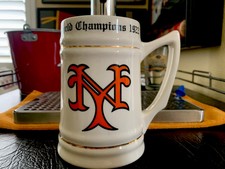 NEW YORK SAN FRANCISCO GIANTS 1922 WORLD SERIES BASEBALL STIEN JOHN MCGRAW