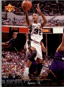 1995-96 Upper Deck San Antonio Spurs Basketball Card #60 Sean Elliott