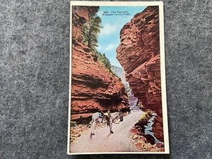 The Narrows, Williams Canyon, Colorado cartolina d'epoca - Foto 1 di 2