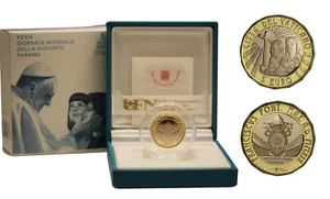 vatican 5 euro proof 2019 xxv world youth day panama - Picture 1 of 1