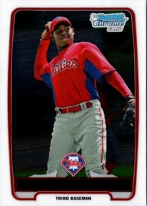 2012 Bowman Chrome Prospects Maikel Franco #BCP112 Philadelphia Phillies
