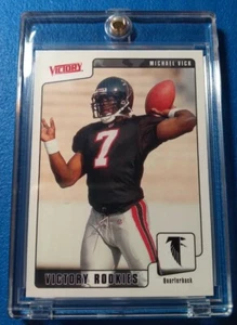 2001 Upper Deck Victory Michael Vick Rookie Card RC *V.T.  Falcons* #374 - Picture 1 of 2