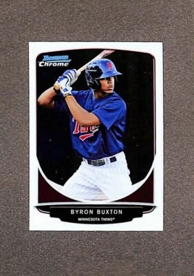 2013 Bowman Chrome Mini #1 Byron Buxton RC - Image 1 of 3