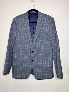 Brooks Brothers Blue Jacket 1818 Regent Vitale Barberis Canonico Wool Silk 42R