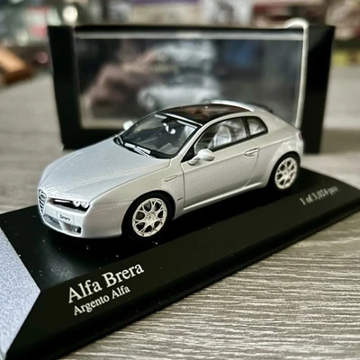 Rare Minichamps 1/43 Alfa Romeo Brera 2006 Argent - Photo 1/4