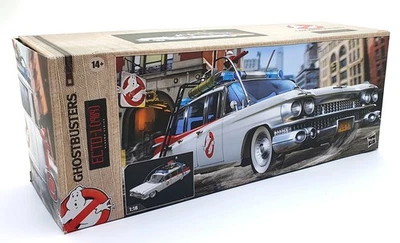 Hasbro 1/18 Scale GB33421 - Ghostbusters Plasma Series Ecto-1 (1984) Cadillac - Image 1 of 4
