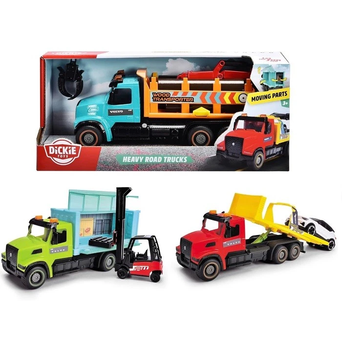 Dickie Toys Camion per Lavori Stradali Pesanti 23 cm Colori Assortiti - Immagine 1 di 1