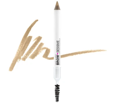 wet n wild Brow-Sessive Brow Pencil with Spoolie, Buildable Precision – Taupe - Image 1 of 4