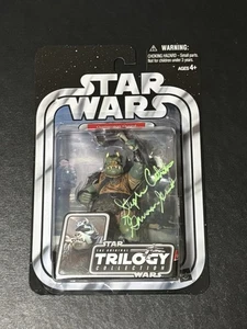 Star Wars Original Trilogy Sammlung signiert Gamorrean Guard Figur  - Bild 1 von 2