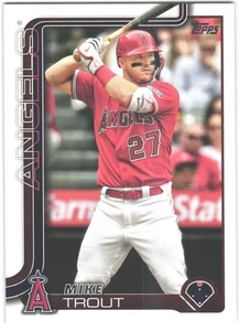 Tarjetas complementarias colección insignia Topps Mike Trout #CTC-16 2025 SP - Imagen 1 de 2