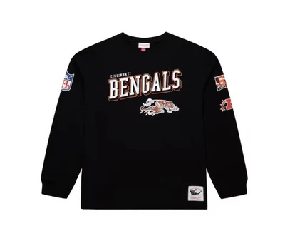Nuevo con etiquetas Para hombres Mitchell & Ness Negro Cincinnati Bengals Campamento de Entrenamiento Talla M Precio de venta sugerido por el fabricante $80 Foto 1 de 2