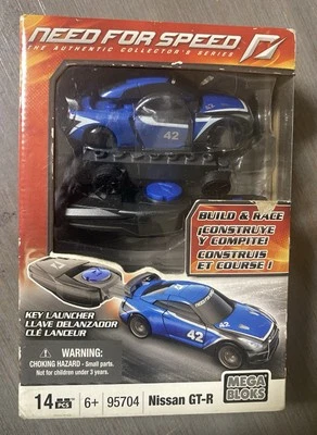 Mega Bloks Need For Speed Nissan GTR R35 2011 VHTF raro lanzador de llaves JDM Foto 1 de 4