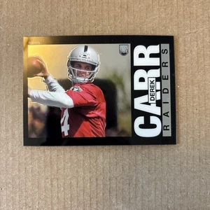 2014 Topps Chrome Mini - 1985 Design Derek Carr #18 (RC) - Picture 1 of 2
