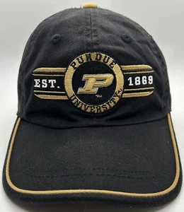 Team Starter, Purdue University Boilermakers, Hat/ Cap, Strap Back, Embroidered - Picture 1 of 8