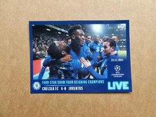 Topps 2021/22 Champions League LIVE #L17 - Chelsea v Juventus