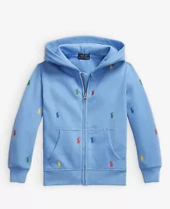 Ralph Lauren Kids Polo Pony embroidered zip-up hoodie(Adult Wearable) - Picture 1 of 3