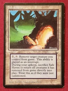 Magic The Gathering THE DARK SAFE HAVEN land card MTG - Bild 1 von 2