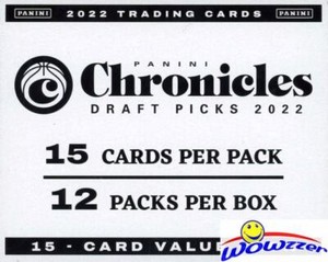 2022/23 Panini Chronicles Draft Picks Basketball Jumbo Value Cello Box-180 Cards